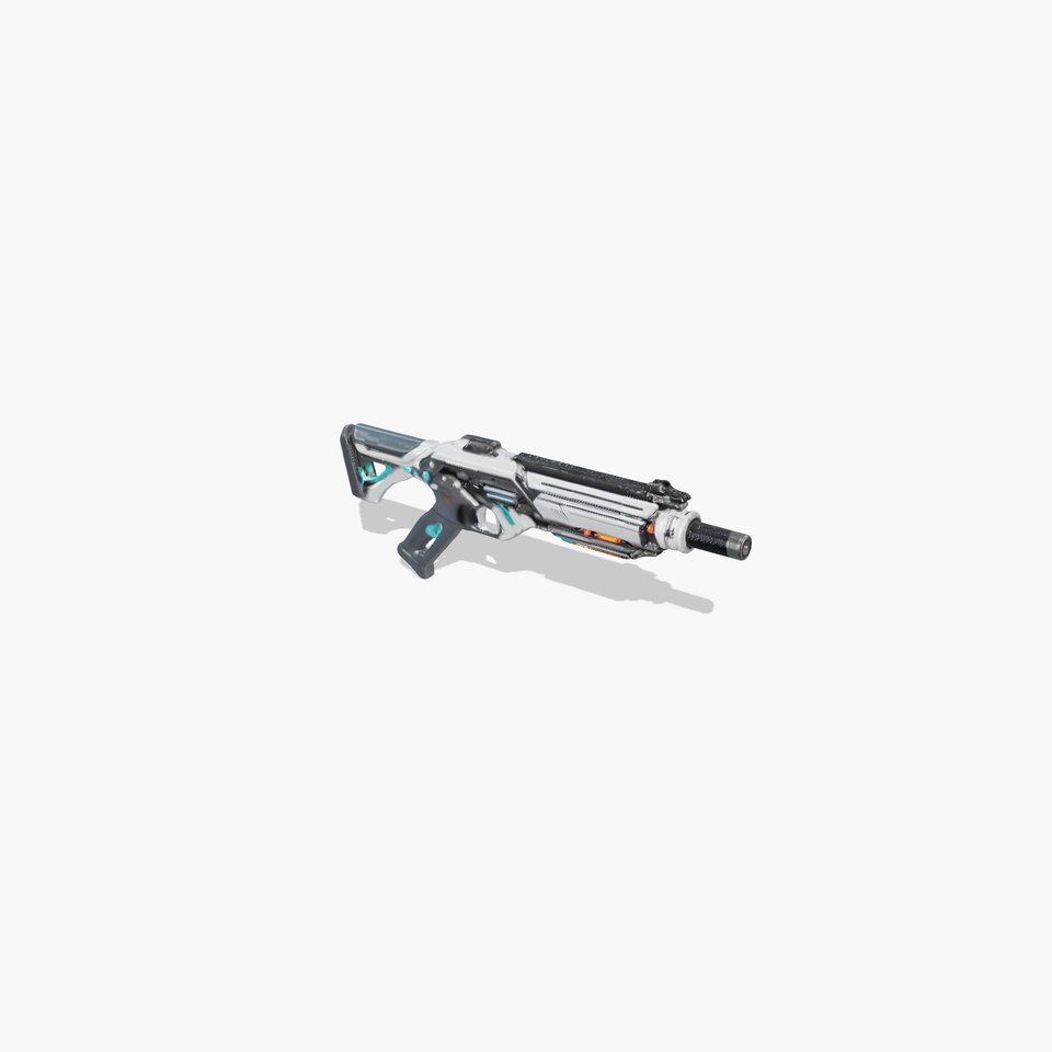 Futuristic Assault Rifle model pack